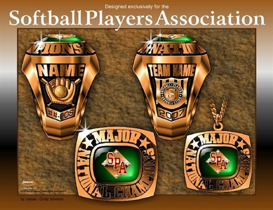 Picture of Major National Champion Ring/Pendant w/ SPA - 10K Yellow Gold