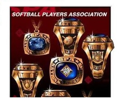 Picture of Women's National Champion Ring/Pendant w/Cubic Zirc Tubeset - 14K Yellow Gold