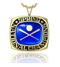 Picture of Spring NIT Pendant w/Crossed Bats - Spring National Pendant