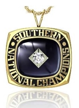 Picture of Southern NIT Pendant w/25 pt Cubic Zirconia Tubeset
