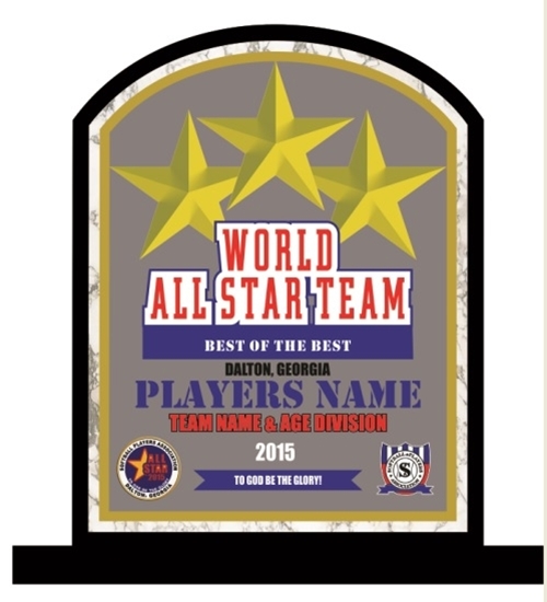Picture of All-Star Custom Stand-up Award